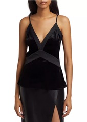 Ramy Brook Otis Velvet Camisole Top