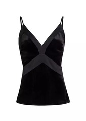 Ramy Brook Otis Velvet Camisole Top