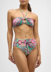 Ramy Brook Palais-Printed Elmar Bikini Top