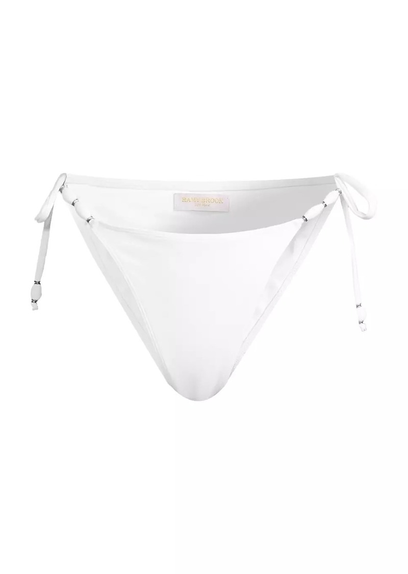 Ramy Brook Paula Mid-Rise Bikini Bottom