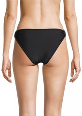 Ramy Brook Peri Ring-Embellished Bikini Bottom