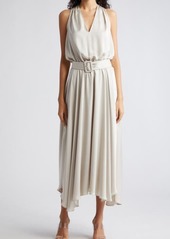 Ramy Brook Brynne Belted Handkerchief Hem Dress