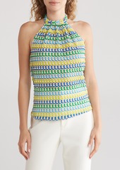 Ramy Brook Cici Knit Halter Top in Lake Scallop Knit at Nordstrom Rack