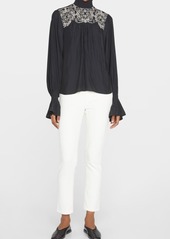 Ramy Brook Eclipse Bell-Sleeve Blouse