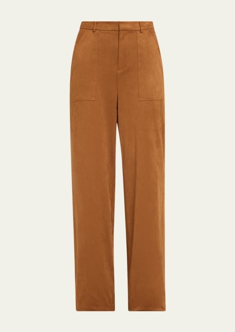 Ramy Brook Edwina Faux Suede Pants