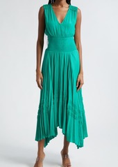 Ramy Brook Livia Sleeveless Handkerchief Hem Dress