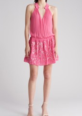 Ramy Brook Marcel Embroidered Dress in Pink at Nordstrom Rack