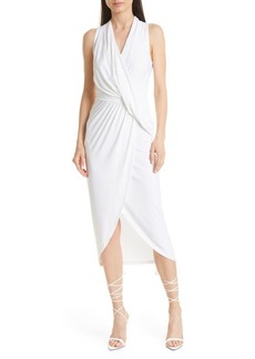 Ramy Brook Monaco Wrap Front Dress in Ivory at Nordstrom