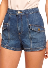 Ramy Brook Nova Cotton Denim Shorts