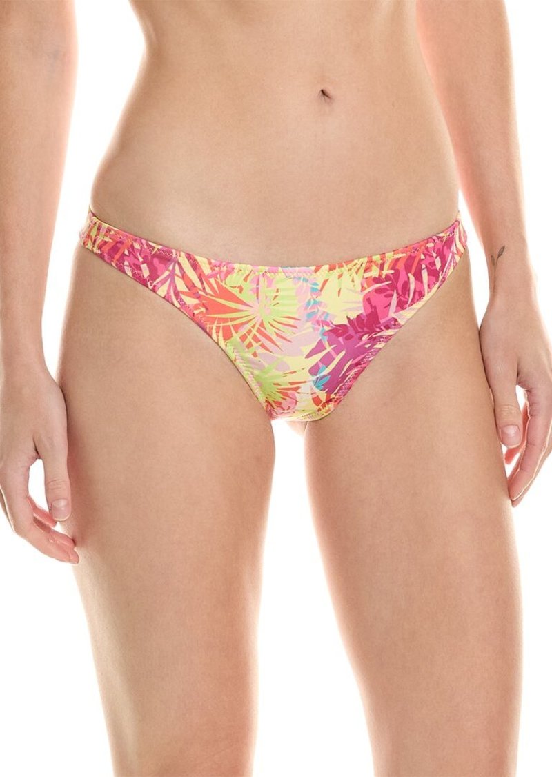 Ramy Brook Palm Printed Isla Bikini Bottom