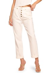 Ramy Brook Pearle Exposed Button Fly Jeans