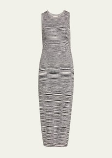 Ramy Brook Priscilla Multi-Knit Midi Dress