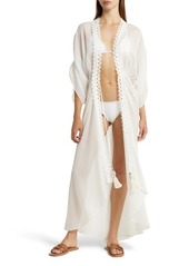 Ramy Brook Raelynn Lace Trim Cover-Up