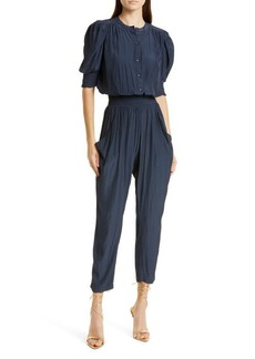 Ramy Brook Tracey Puff Sleeve Jumpsuit