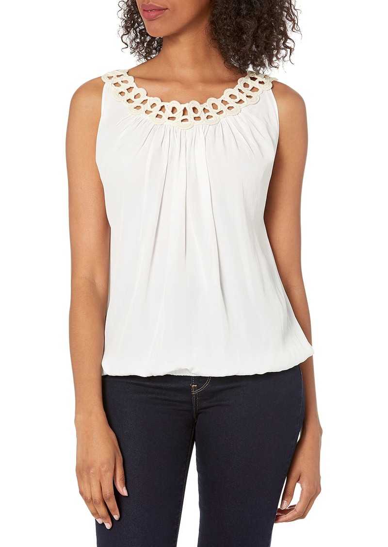 Ramy Brook Women's Daphne Embellished Boat Neck Top