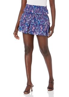 Ramy Brook Women's Gough Floral Mini Skirt