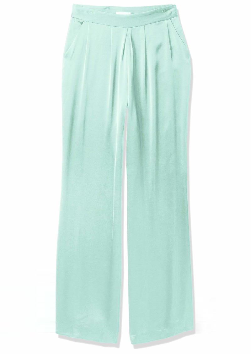 Ramy Brook Women's Satin Iris Wide Leg Pant  Eight