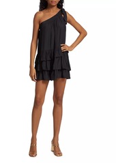 Ramy Brook Riley One-Shoulder Minidress