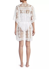 Ramy Brook Robin Lace Cover-Up Minidress