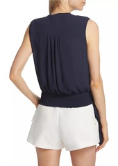 Ramy Brook Sabrina Surplice Tie Top