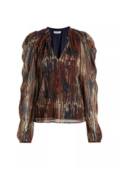 Ramy Brook Sukie Metallic Blouse