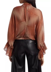 Ramy Brook Susanna Ruched Blouse