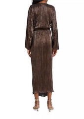 Ramy Brook Sutton Metallic Maxi Dress