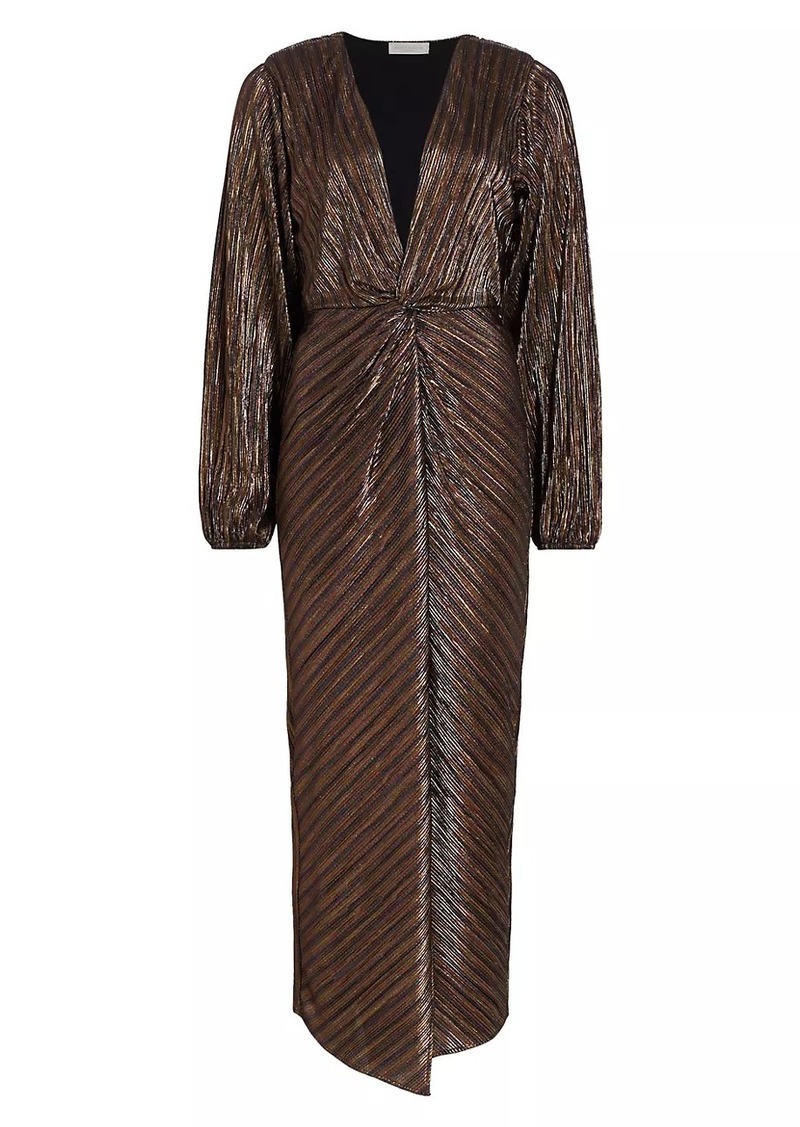 Ramy Brook Sutton Metallic Maxi Dress