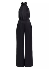 Ramy Brook Tatiana Satin Wide-Leg Jumpsuit