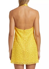 Ramy Brook Viola Crochet Shift Minidress