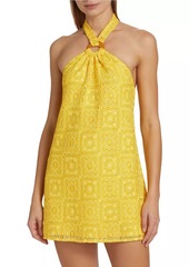 Ramy Brook Viola Crochet Shift Minidress