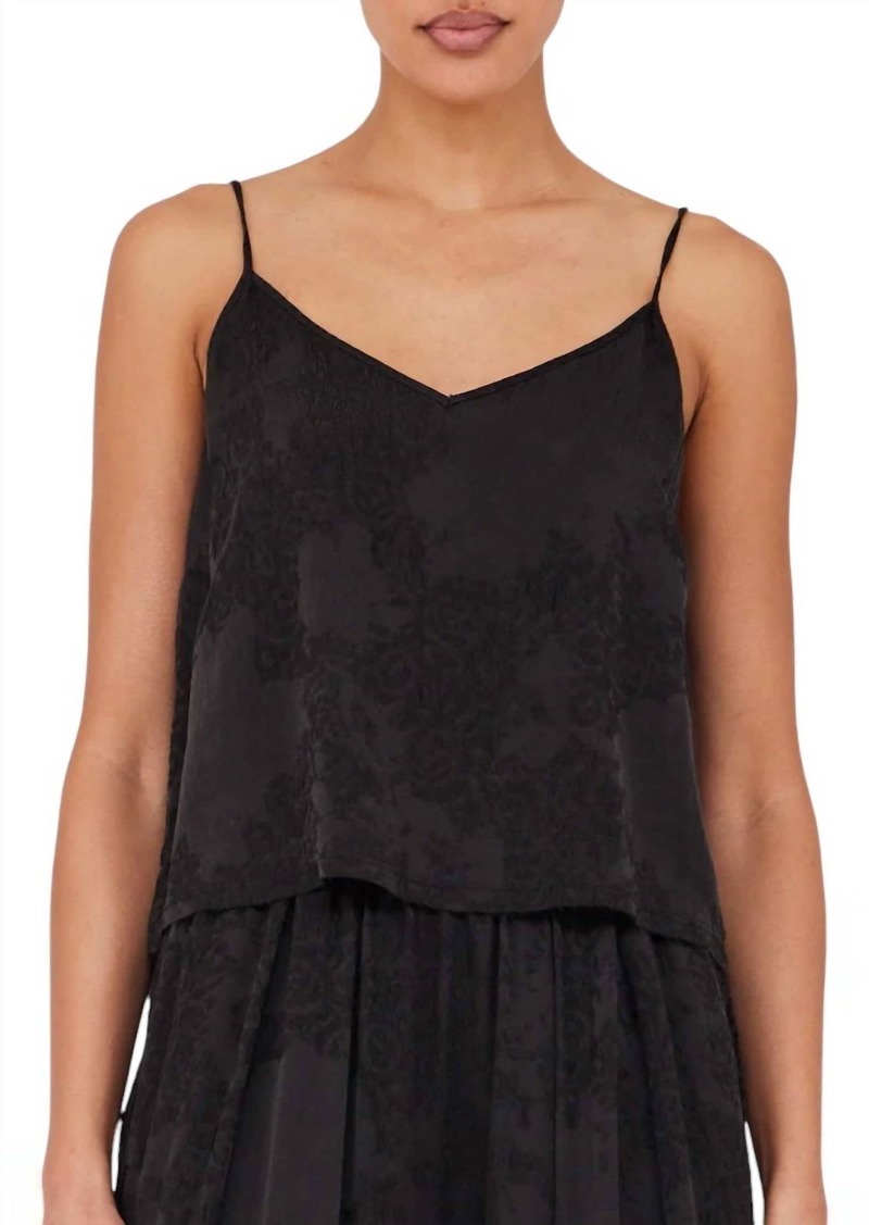 Raquel Allegra Willow Cami In Black