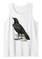 Raven Clothing Raven vintage illustration Crow Tank Top