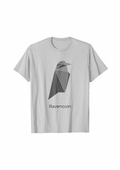 Raven Clothing Ravencoin RVN Black & White Crypto Currency T-Shirt