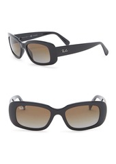 Ray-Ban 50mm Rectangle Polarized Sunglasses