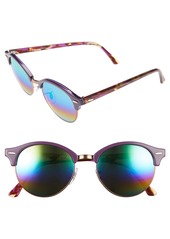 Ray-Ban 51mm Icons Clubround Phantos Sunglasses