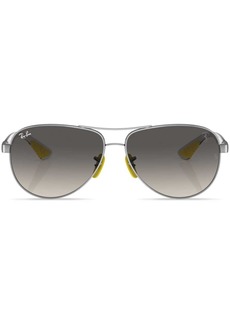 Ray-Ban gradient-lenses aviator-frame sunglasses