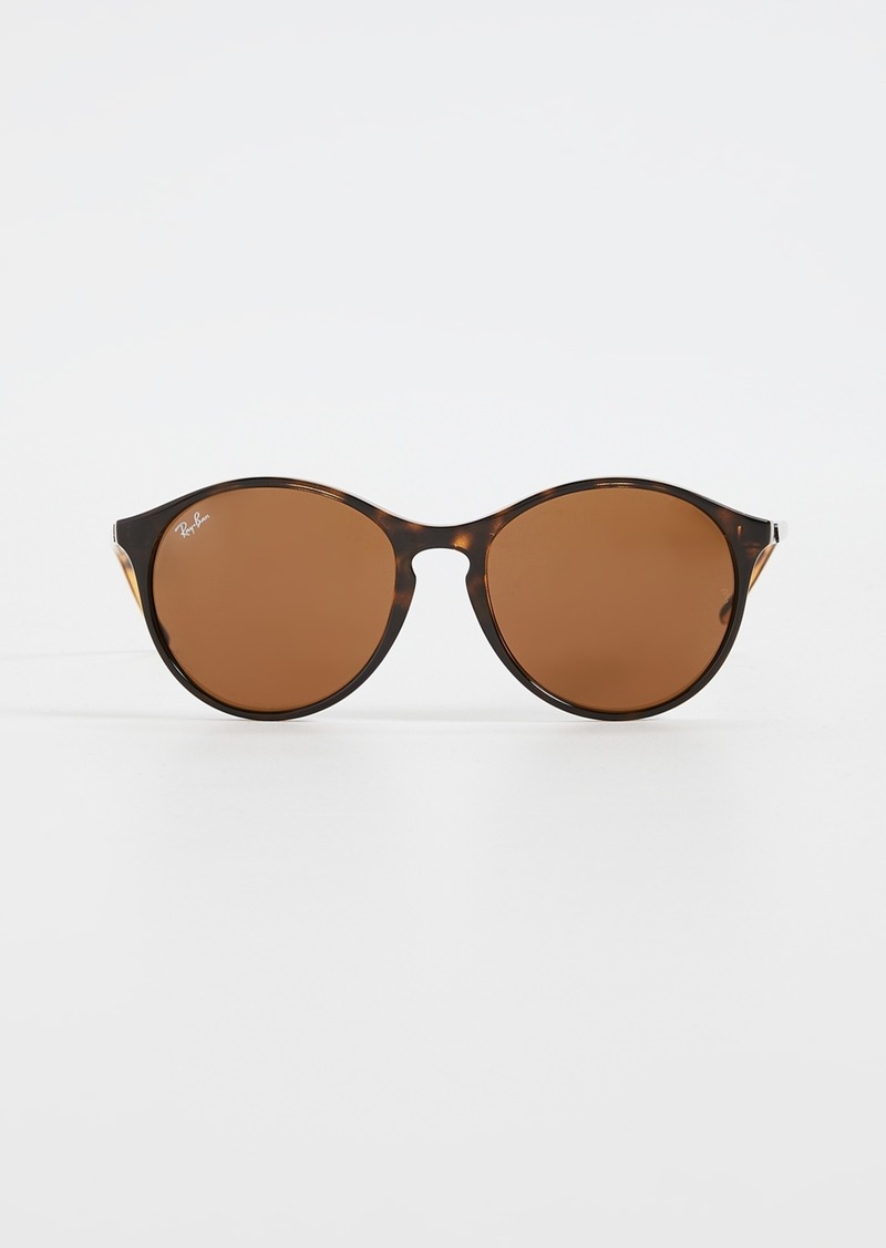 Ray-Ban 0RB437 Round Wayfarer Sunglasses