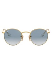 Ray-Ban 50mm Small Gradient Round Sunglasses