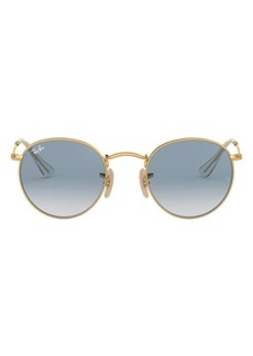 Ray-Ban 50mm Small Gradient Round Sunglasses