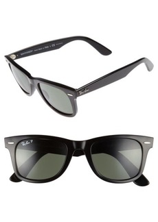 Ray-Ban 50mm Wayfarer Ease Polarized Sunglasses
