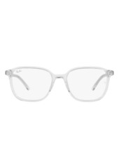 Ray-Ban 51m Square Polarized Sunglasses
