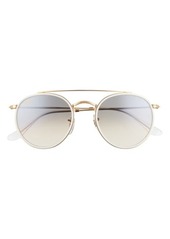 Ray-Ban 51mm Aviator Gradient Lens Sunglasses