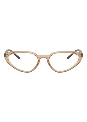 Ray-Ban 52mm Cat Eye Optical Glasses in Transparen at Nordstrom