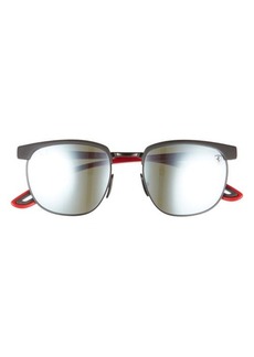 Ray-Ban 53mm Mirrored Square Sunglasses