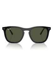 Ray-Ban 53mm Polarized Square Sunglasses