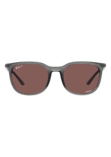Ray-Ban 54mm Polarized Pillow Sunglasses