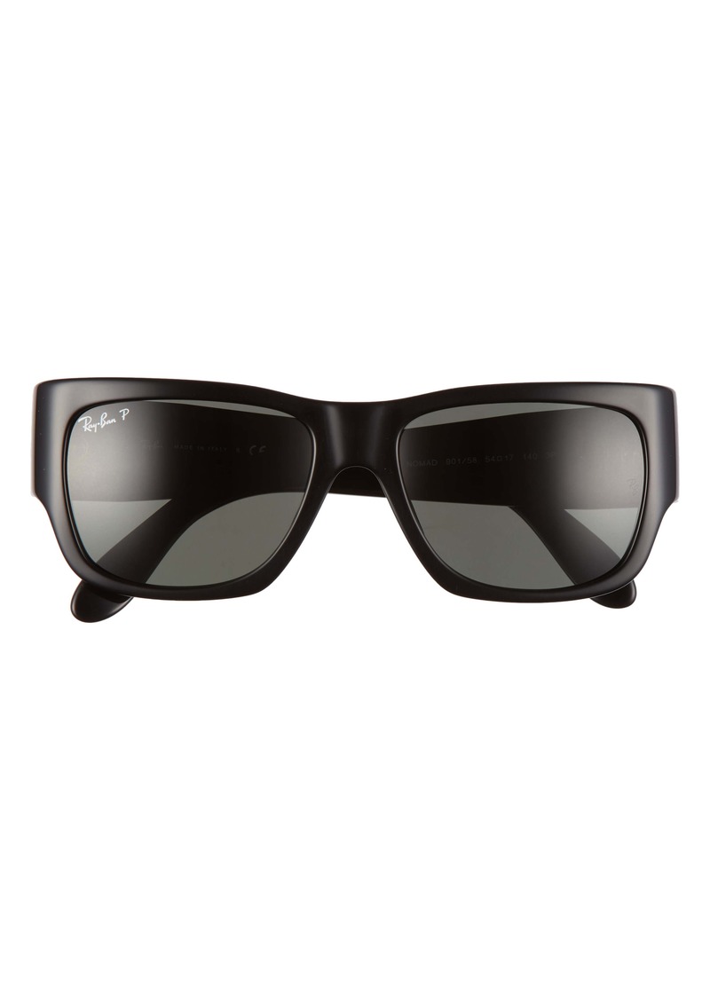 54mm polarized wayfarer sunglasses