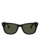 Ray-Ban Wayfarer 54mm Folding Sunglasses