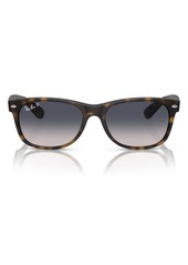 Ray-Ban 55mm Gradient Polarized Square Sunglasses